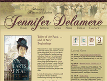 Tablet Screenshot of jenniferdelamere.com